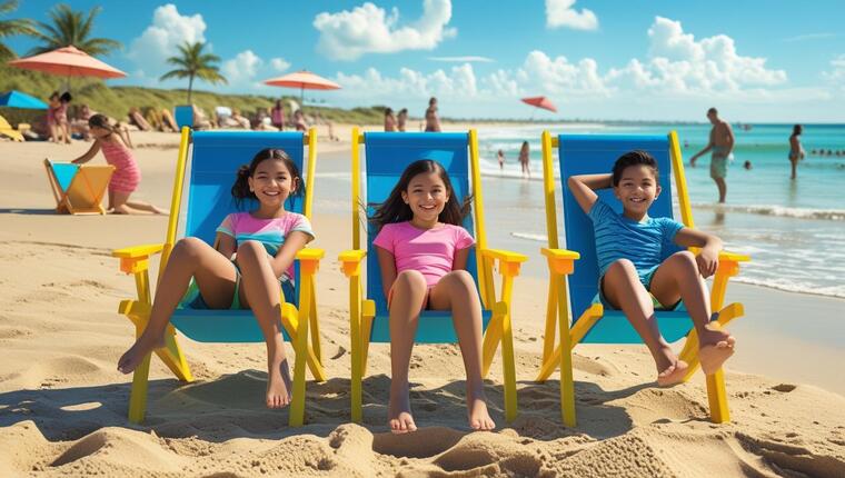Cadeira de Praia para Crianças: Como Escolher com Segurança e Conforto
