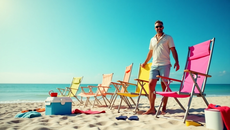 As 8 Melhores Cadeiras de Praia Resistentes para Quem Busca Durabilidade e Estilo