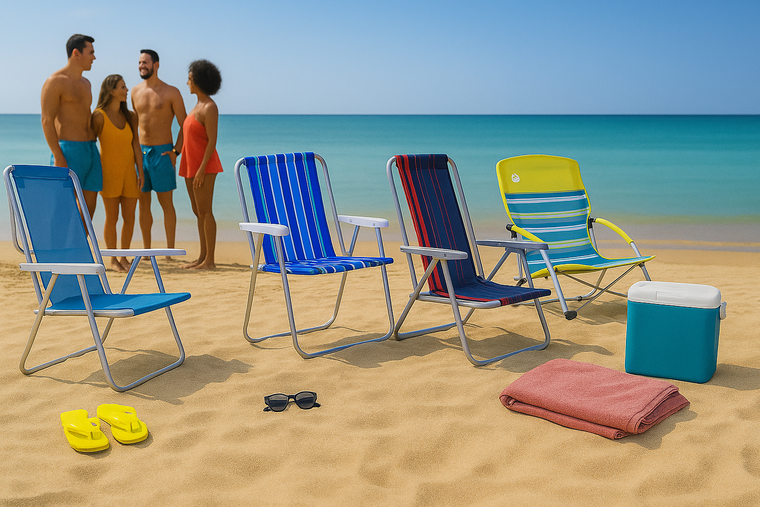 As 5 Melhores Cadeiras de Praia 2025/2026 : Guia Completo e Avaliações